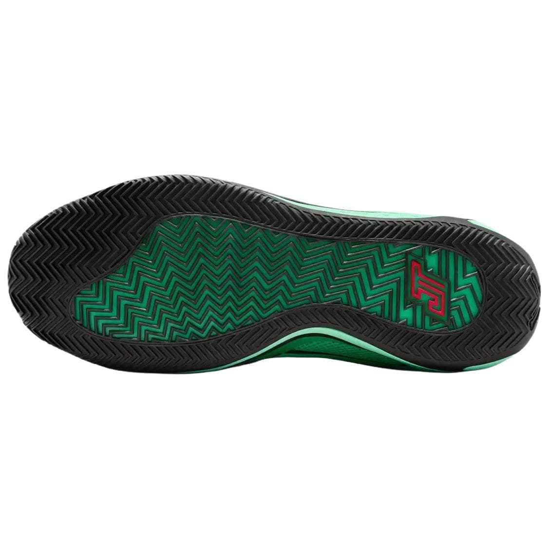 Кроссовки для баскетбола Jordan x Tatum 4 PF Green Glow Удобные классические дышащие баскетбольные кроссовки с амортизацией Мужские Зелёно-чёрный - изображение 6