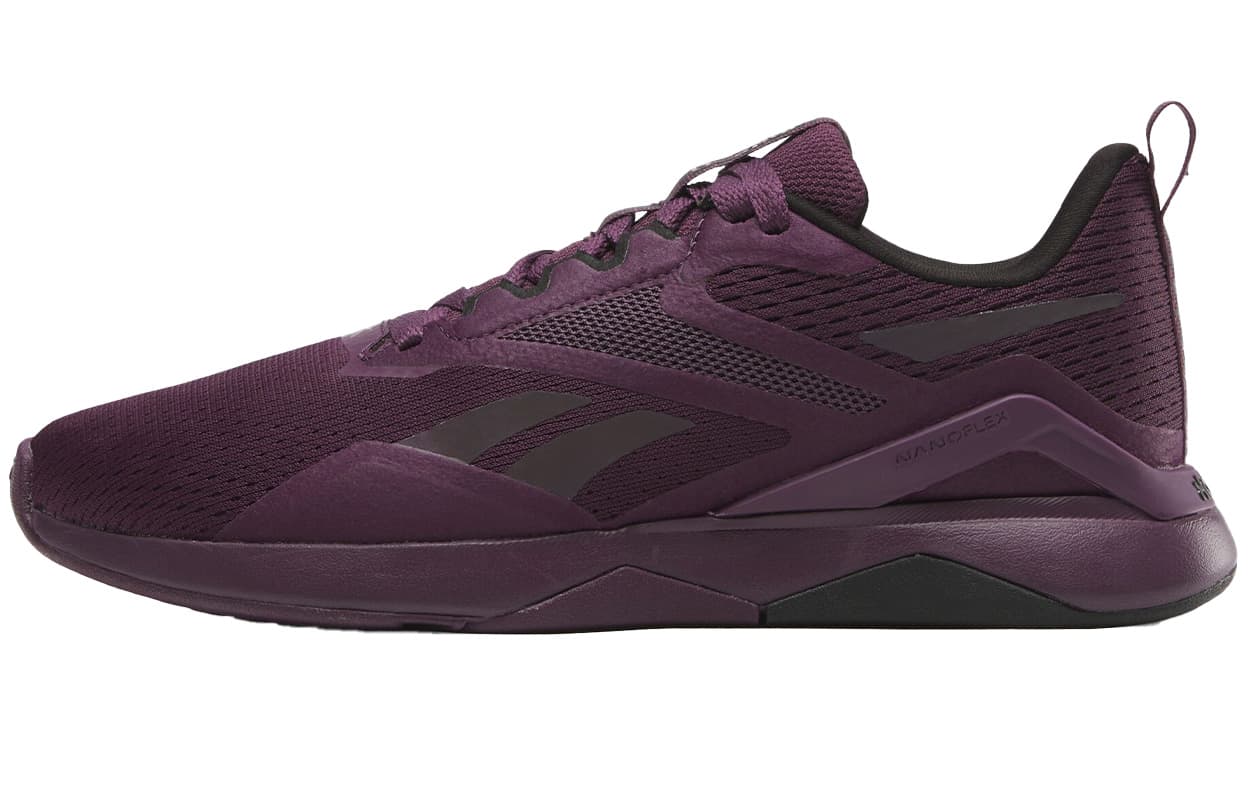 Кроссовки для спортзала REEBOK NANOFLEX TR 2 Low Топ Тренировочные Кроссовки Женские Фиолетовые - изображение 1