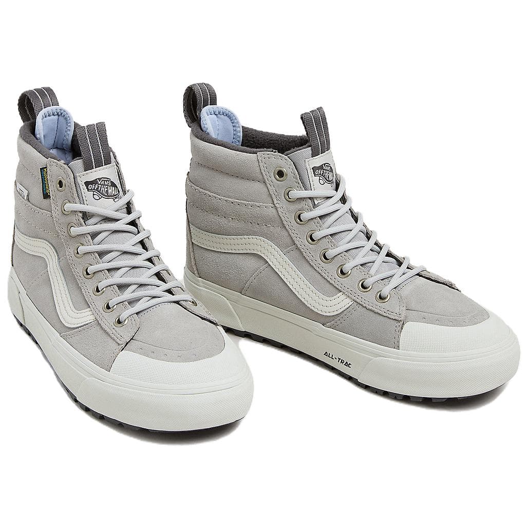 Кроссовки Vans SK8 HI High Топ Походная обувь Унисекс Серый - изображение 3