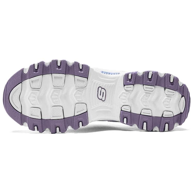 Кроссовки Skechers D'Lites 1,0 Low Топ Массивные кроссовки Женские Светло-фиолетовый - изображение 6