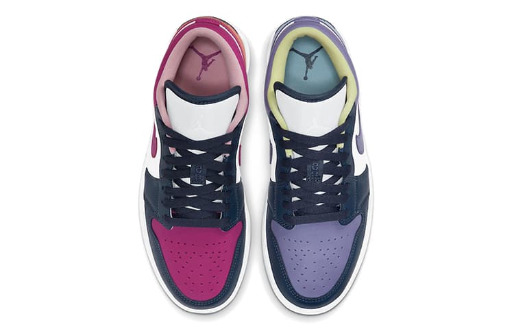 Ретро баскетбольные кроссовки Jordan Air Jordan 1 Low SE "Cactus Flower" - изображение 4