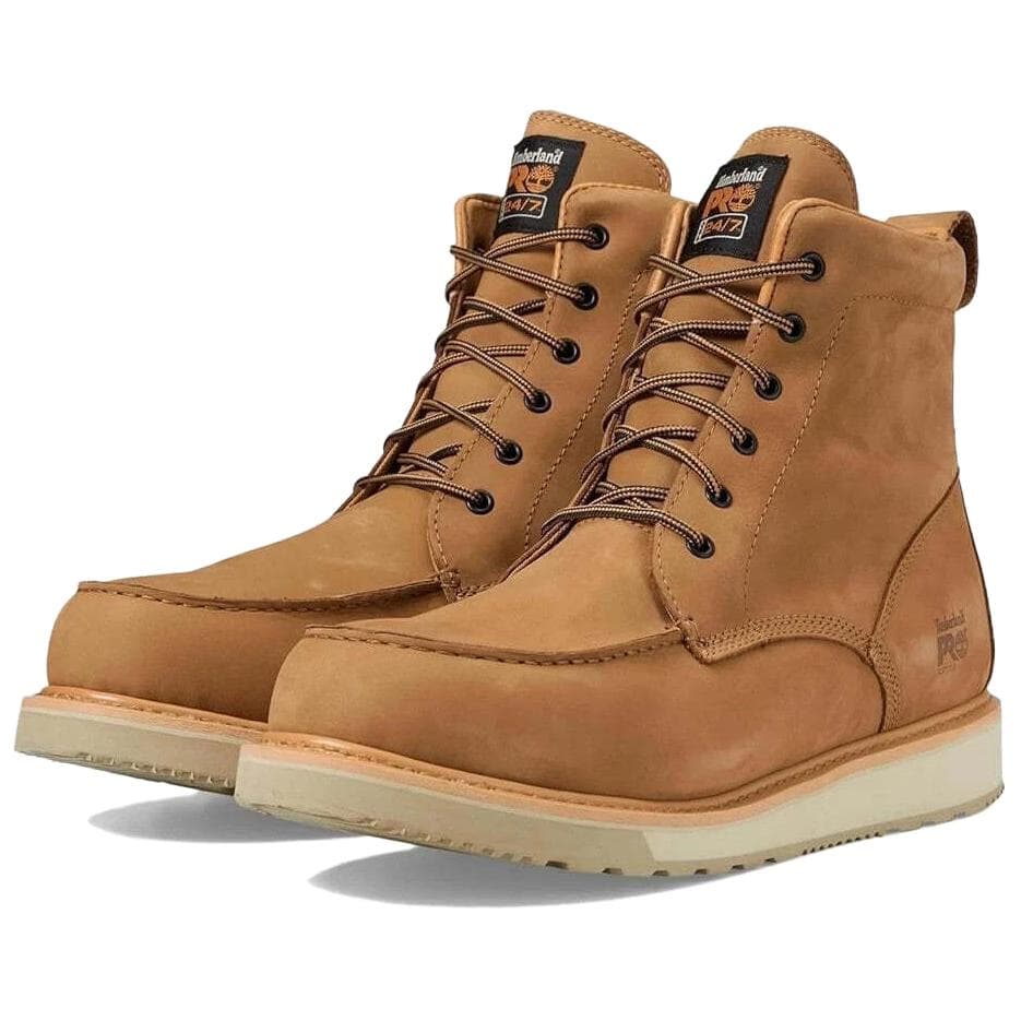 Сапоги Timberland PRO Кожаные Ботильоны Мужские Пшеничного Цвета - изображение 2