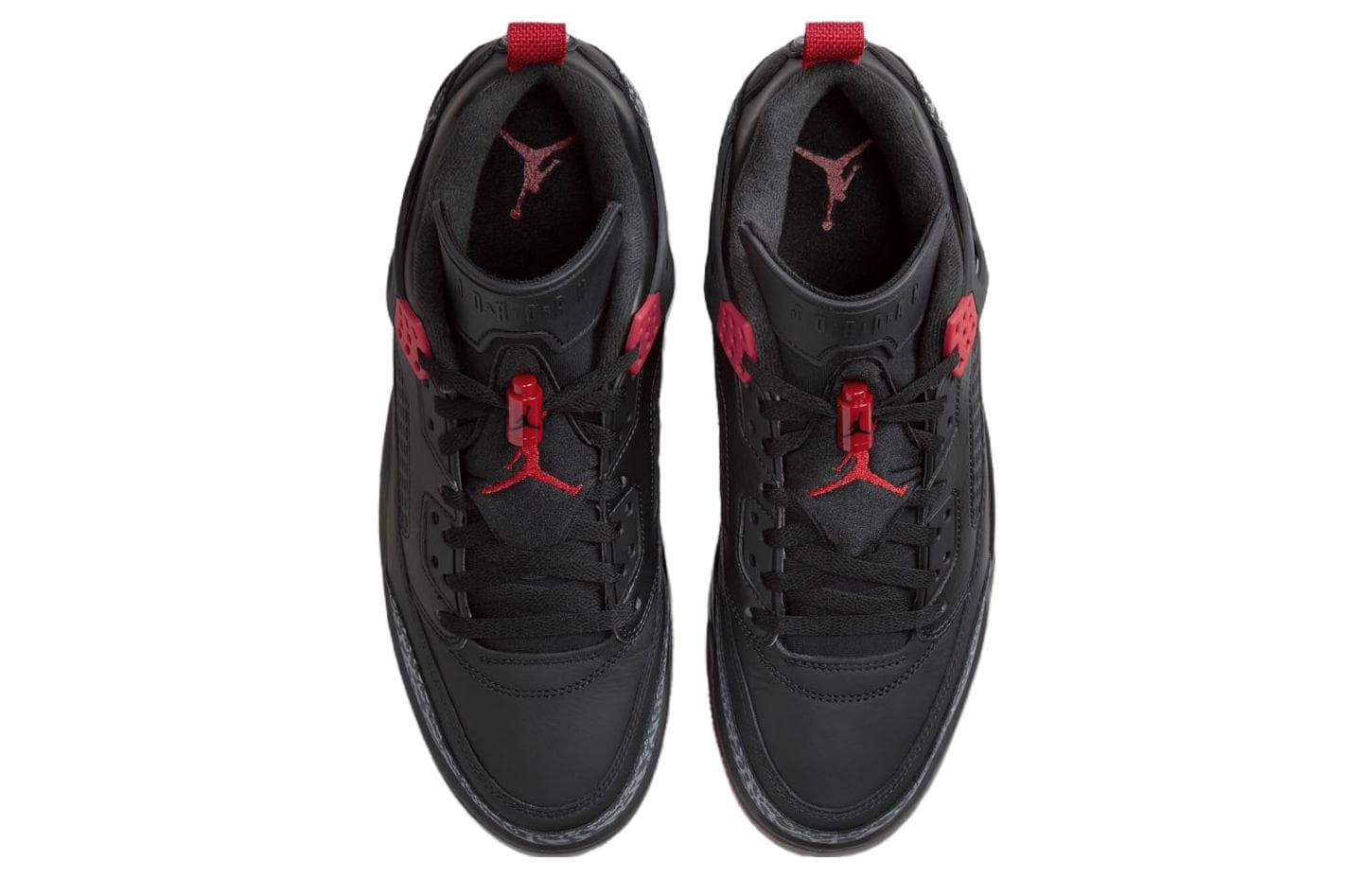 Ретро баскетбольные кроссовки Jordan Spizike Low Black Red - изображение 4