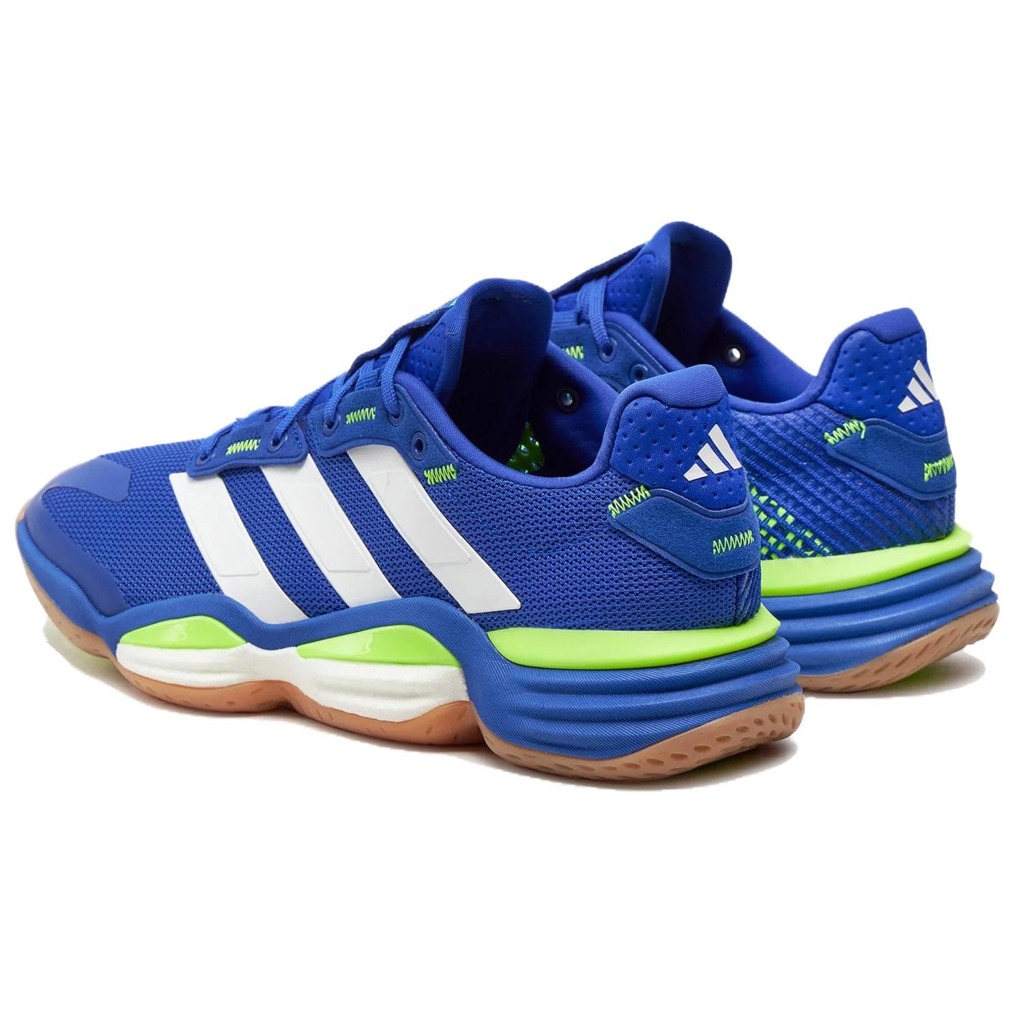 Кроссовки для спортзала Adidas STABIL 16 Противоскользящие Устойчивые к истиранию Низкие Кроссовки для тренировок Мужские Синие - изображение 3