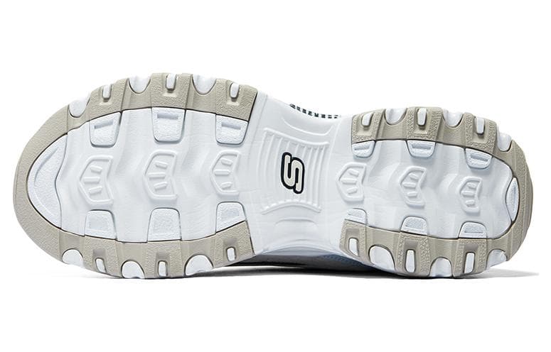 Кроссовки Skechers D'Lites 1,0 Low Топ Массивные кроссовки Мужской Сине-белый - изображение 6