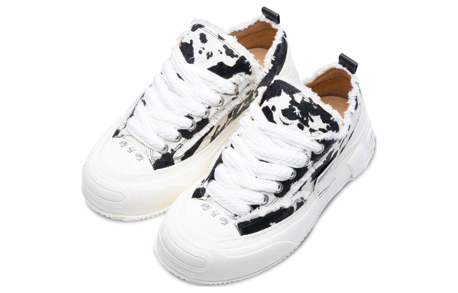 Кеды xVESSEL G.O.P. 2.0 Marshmallow Lows Cow Print - изображение 2