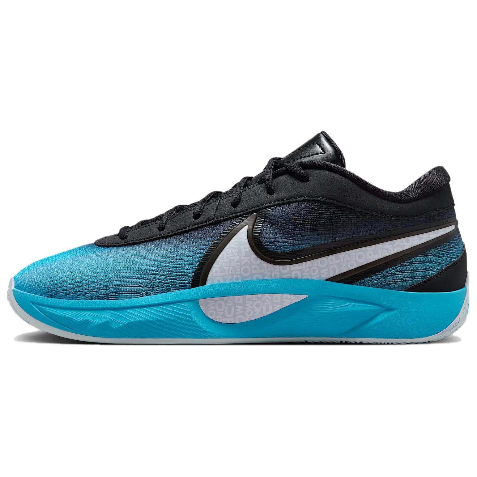 Кроссовки для баскетбола Nike Giannis Freak 6 Противоскользящие Устойчивые к истиранию Низкие Баскетбольные кроссовки Унисекс Синий Черный - изображение 1
