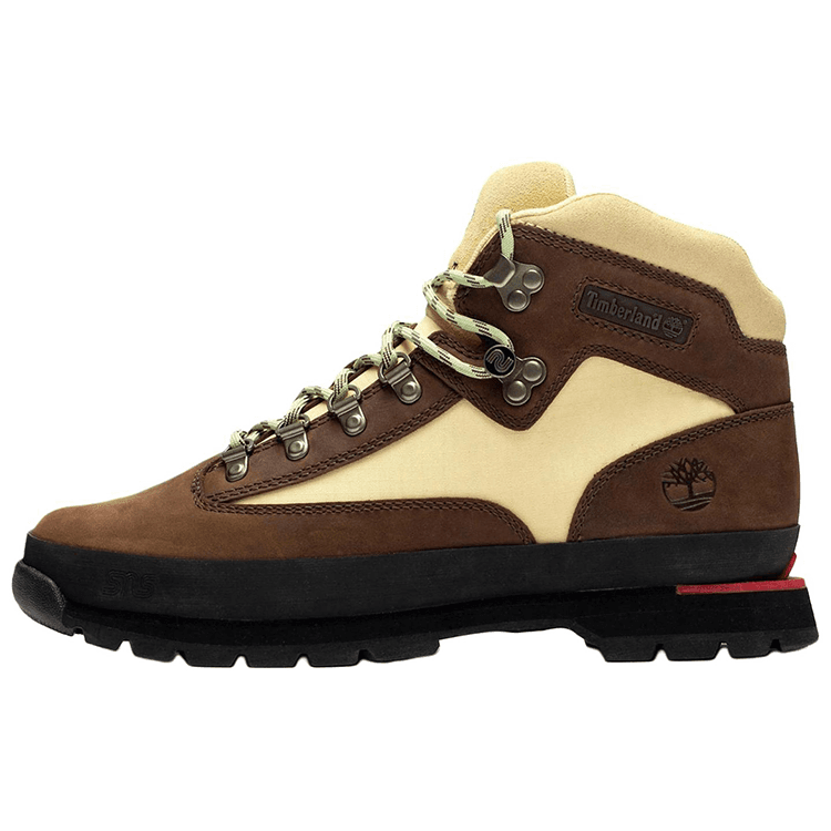Сапоги Timberland euro hiker Удобные и стильные ботинки мужские коричневые - изображение 1