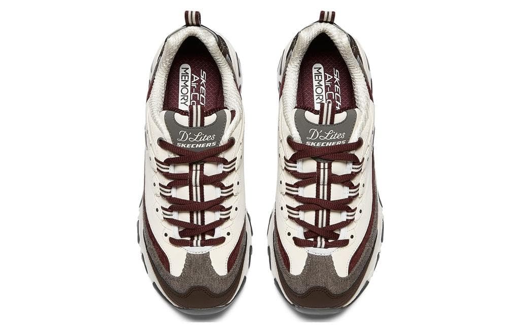 Кроссовки Skechers D'LITES 1.0 Burgundy Brown - изображение 4