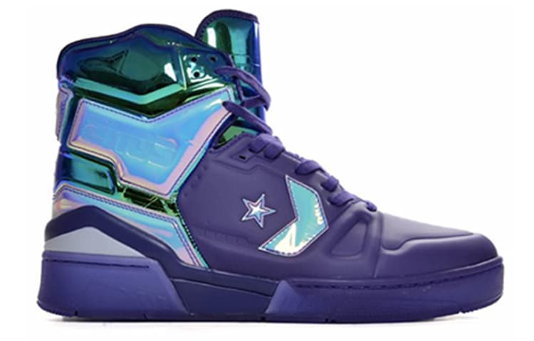Ретро баскетбольные кроссовки Converse ERX High Top Retro Basketball Shoes Purple - изображение 2