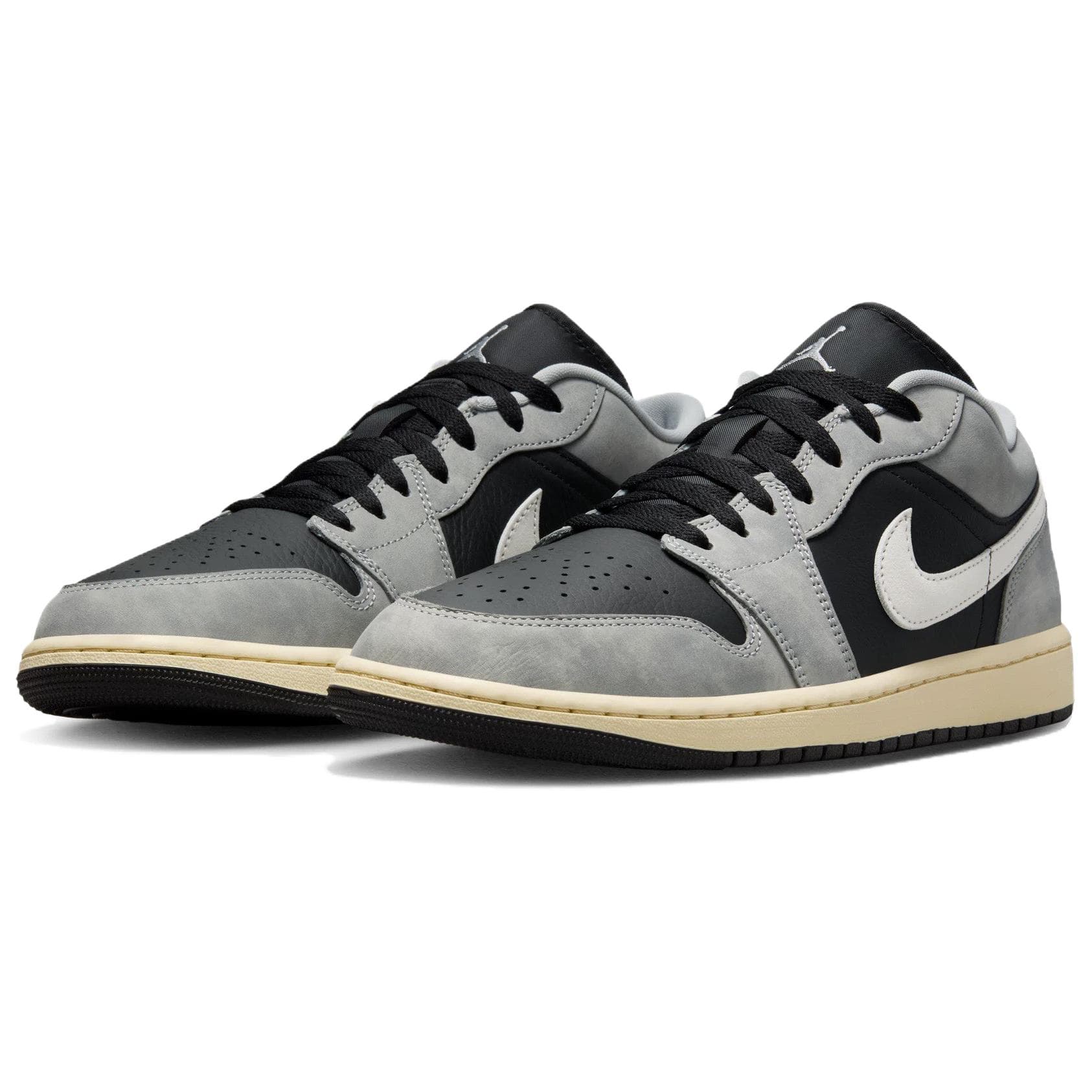 Ретро баскетбольные кроссовки Jordan Air Jordan 1 Low "Light Smoke Grey" - изображение 3