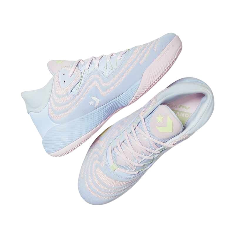 Кроссовки для баскетбола Converse All Star BB Shift Универсальные удобные Лоу-топы Баскетбольные кроссовки Унисекс Розово-синий - изображение 3