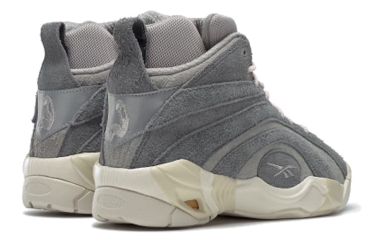 Ретро баскетбольные кроссовки Reebok Shaqnosis Retro BB Grey - изображение 4