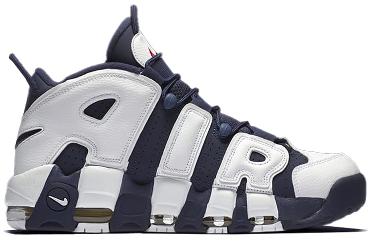 Кроссовки для баскетбола Nike Air More Uptempo Olympic Navy 2020 - изображение 2