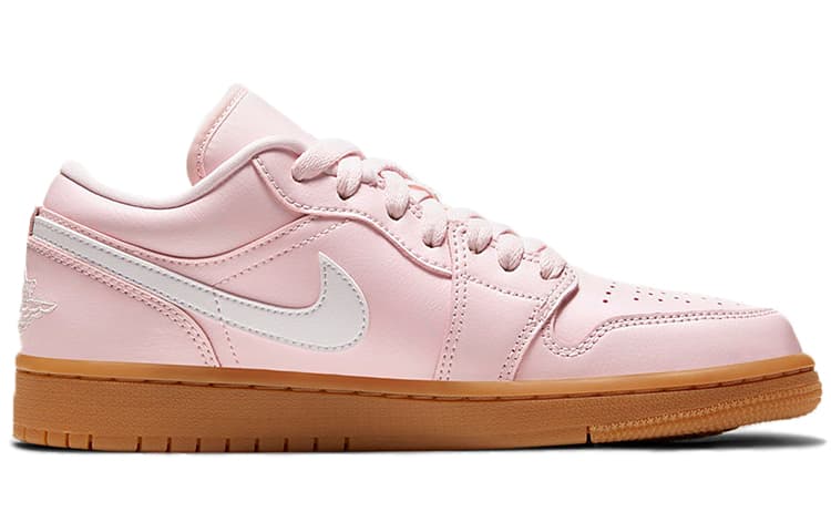 Ретро баскетбольные кроссовки Jordan Air Jordan 1 Low "Pink Gum" - изображение 2