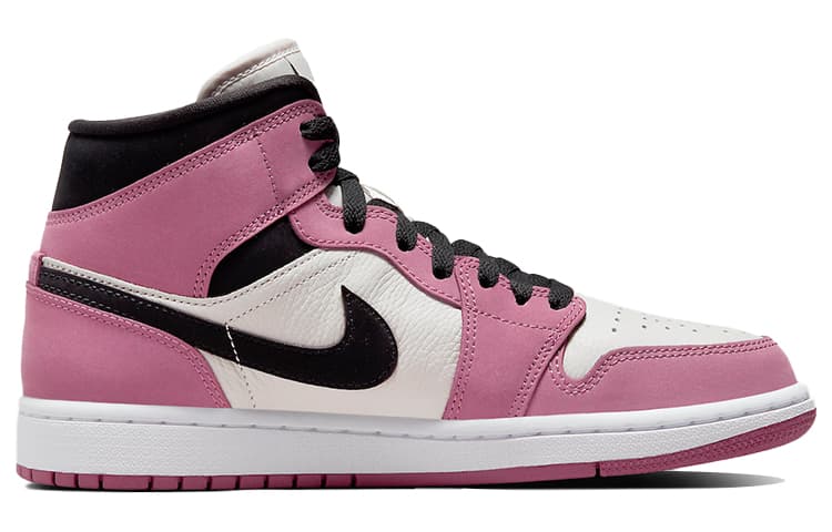 Ретро баскетбольные кроссовки Jordan Air Jordan 1 Mid SE "Berry" - изображение 2