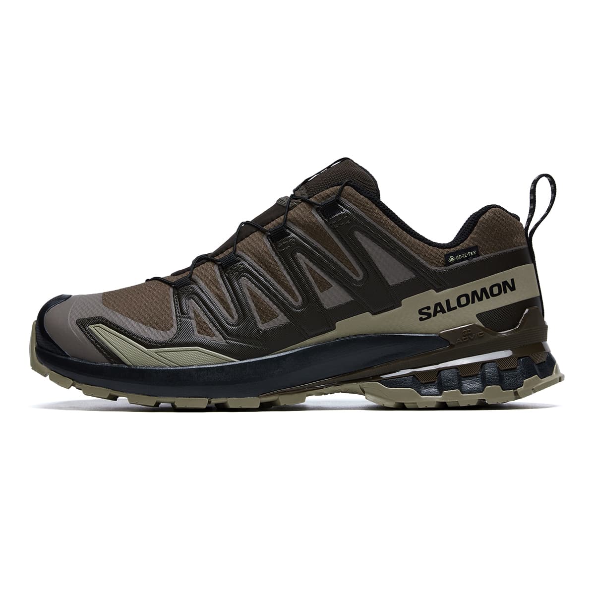Кроссовки SALOMON XA Pro 3D V9 Ткань Водонепроницаемый и дышащий Low Топ Альпинистское приключение Обувь Мужской Коричневый - изображение 1