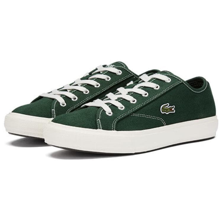 Кеды Lacoste Canvas Low Top Green - изображение 3