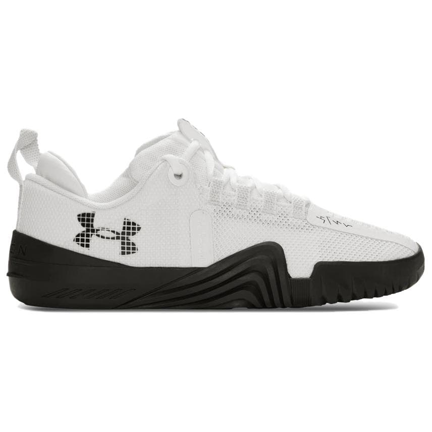 Кроссовки для спортзала Under Armour Reign 6 Поддержка Тренировочные Кроссовки Мужские Белые - изображение 2