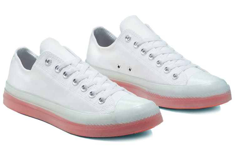 Кеды Converse Chuck Taylor Ox White Orange - изображение 3