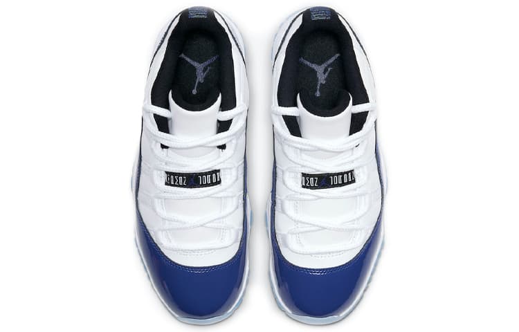 Ретро баскетбольные кроссовки Jordan Air Jordan 11 Retro Low "Concord Sketch" - изображение 4