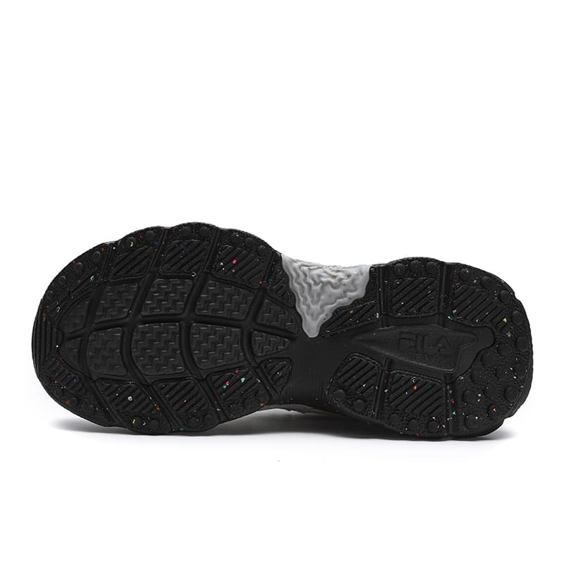 Кроссовки Кроссовки FILA Fern Sneakers Abrasion Resistant увеличивающие высоту низкие с толстой подошвой женские белые серые - изображение 3