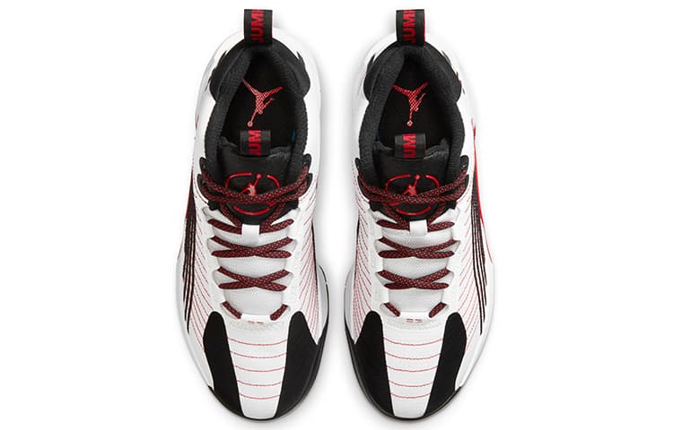 Кроссовки для баскетбола Jordan Jumpman 2021 PF White Red Black - изображение 4