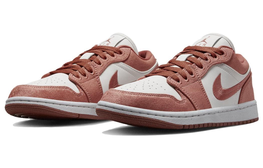 Ретро баскетбольные кроссовки Jordan Air Jordan 1 Low SE "Canvas" - изображение 3