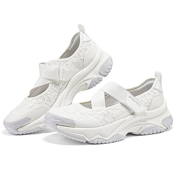Skechers Платформа Туфли Мэри Джейн Женские Белые - изображение 3
