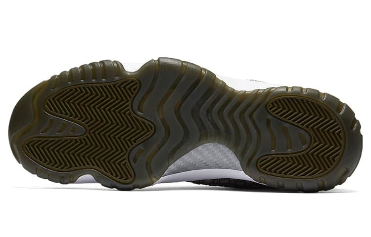 Ретро баскетбольные кроссовки Jordan Future Olive Canvas - изображение 6