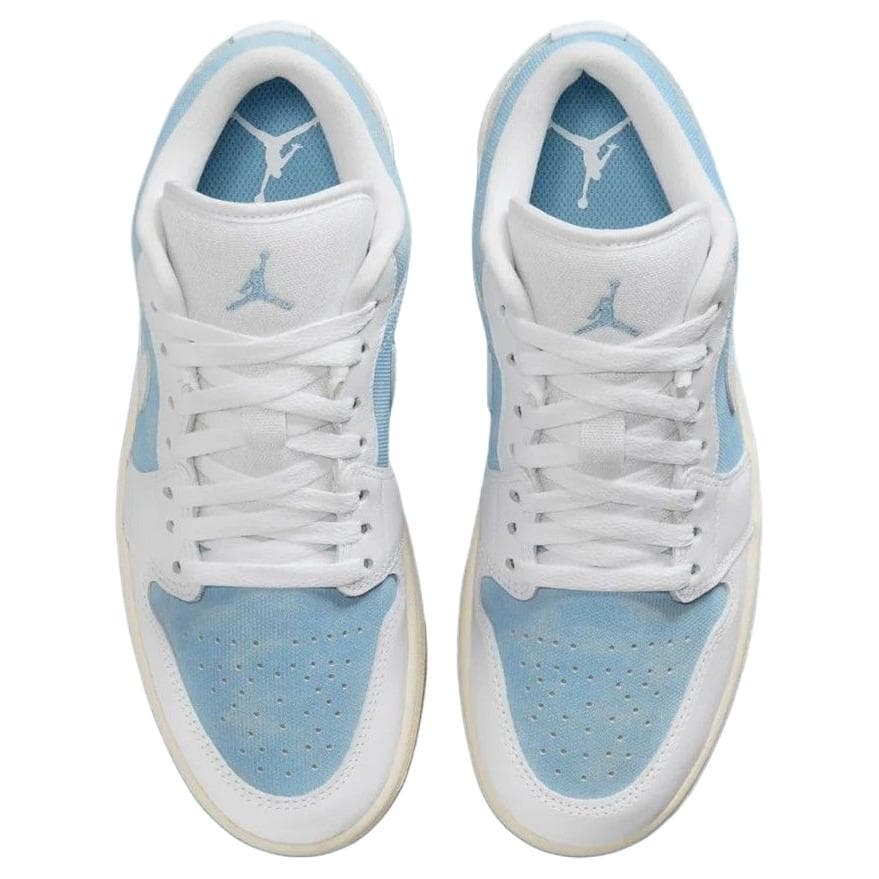 Ретро баскетбольные кроссовки Jordan Air Jordan 1 Low Blue White - изображение 3