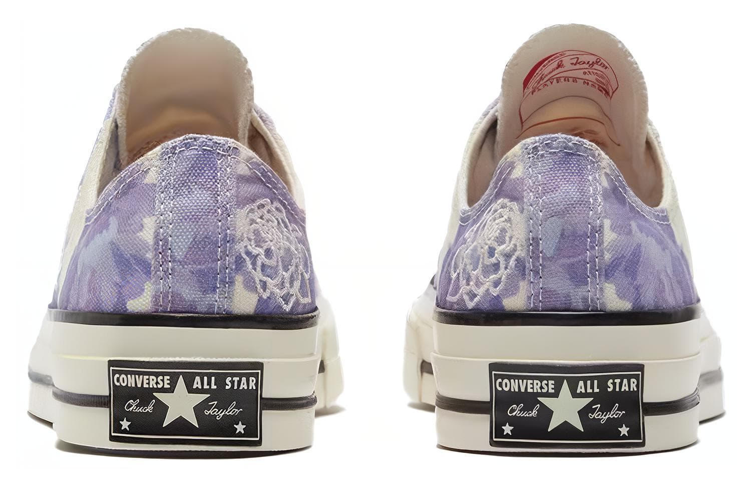 Кеды Converse Chuck Taylor All Star 1970s Floral Purple - изображение 5