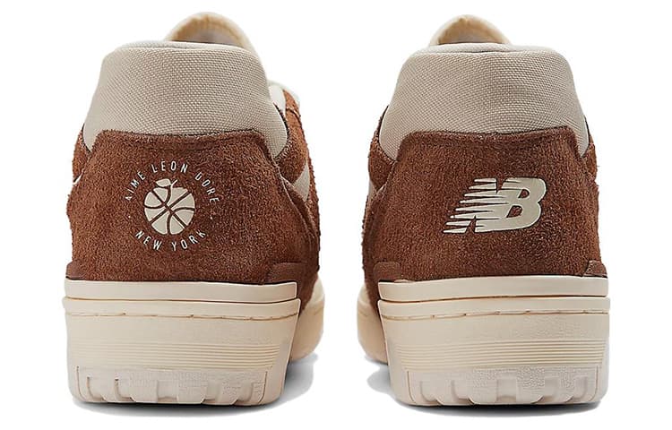Ретро баскетбольные кроссовки AIME LEON DORE x New Balance 550 Brown - изображение 4