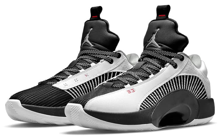 Кроссовки для баскетбола Jordan Air Jordan 35 Low PF "White Black" - изображение 3