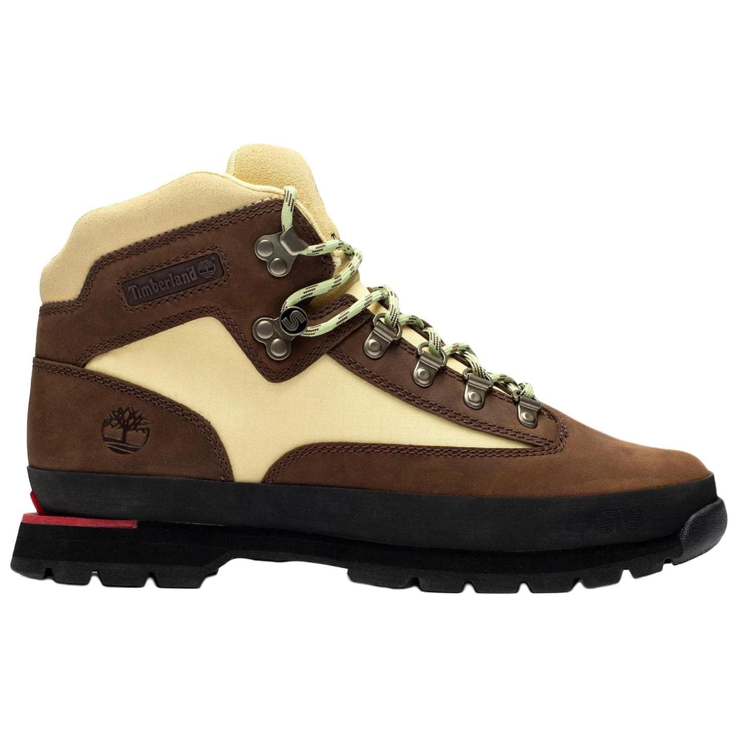 Сапоги Timberland euro hiker Удобные и стильные ботинки мужские коричневые - изображение 2