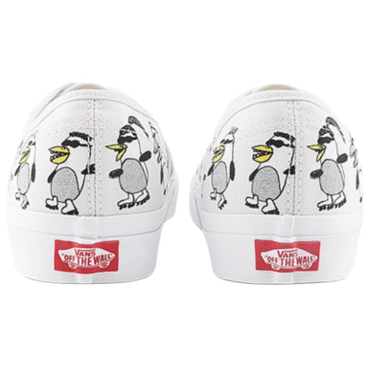 Кеды RIROO x Vans Аутентичные низкие кеды унисекс белые - изображение 4
