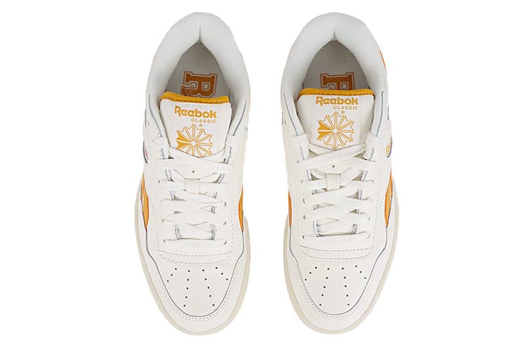 Ретро баскетбольные кроссовки Reebok BB 4000 Mu White Orange - изображение 5
