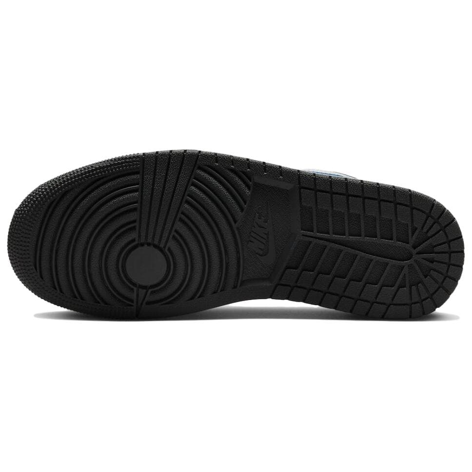 Ретро баскетбольные кроссовки Jordan Retro Low Black Grey Blue - изображение 5