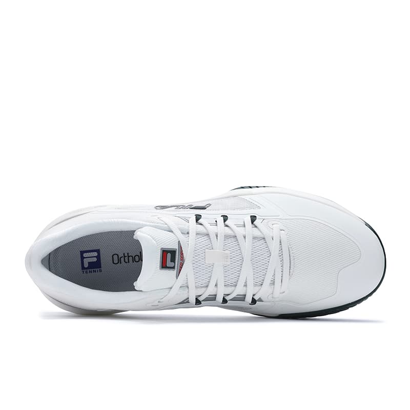 Кроссовки для спортзала FILA Амортизация Износостойкие Низкие Кроссовки для Тренировок Мужские Отличный Белый - изображение 4