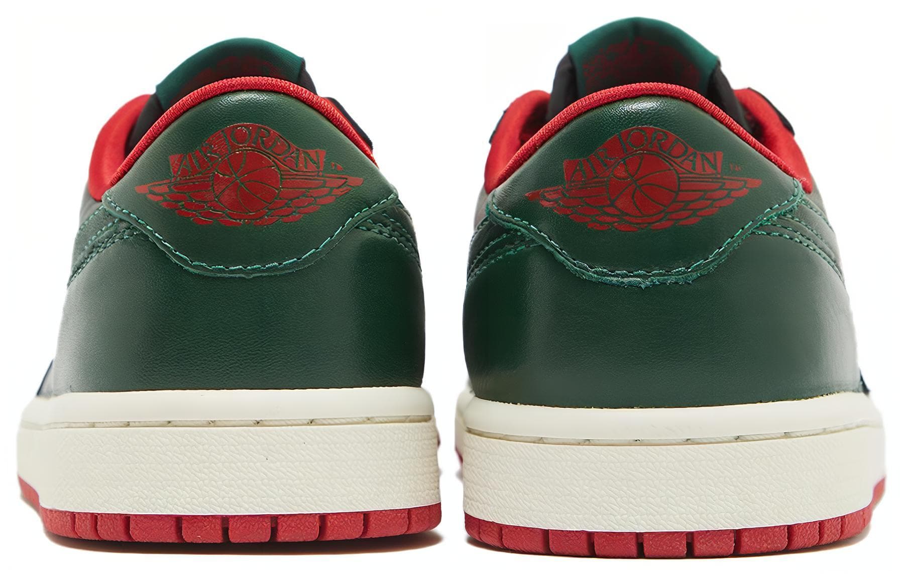 Ретро баскетбольные кроссовки Jordan Air Jordan 1 Low Black Green — фото 5