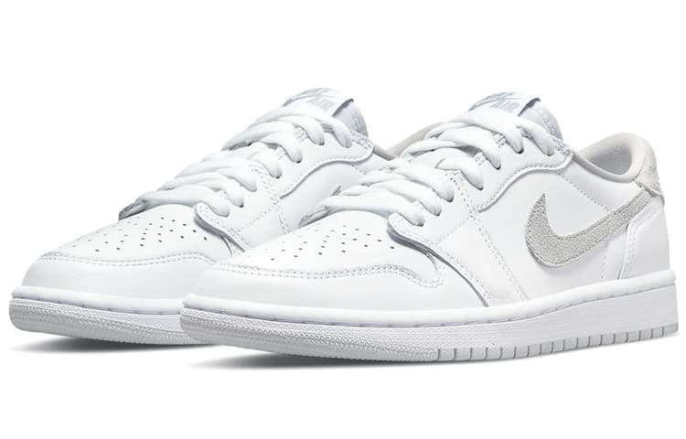 Ретро баскетбольные кроссовки Jordan Air Jordan 1 Low OG "Neutral Grey" — фото 3
