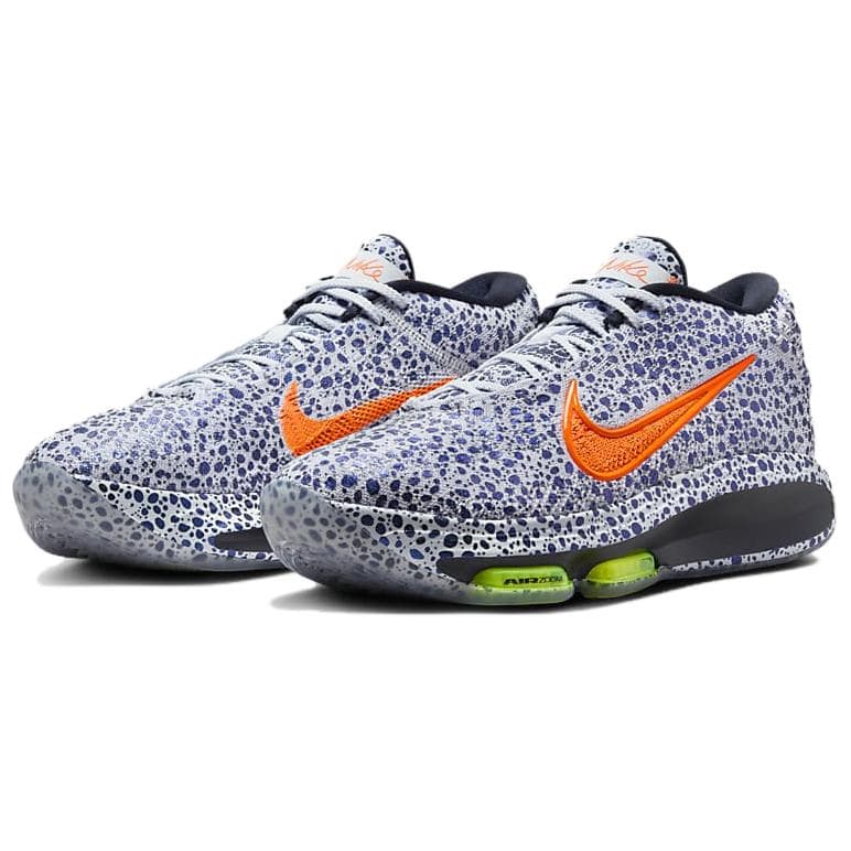 Кроссовки для баскетбола Nike GT Hustle 3 Low Баскетбольные кроссовки Унисекс Белый Синий Азиатская версия - изображение 3