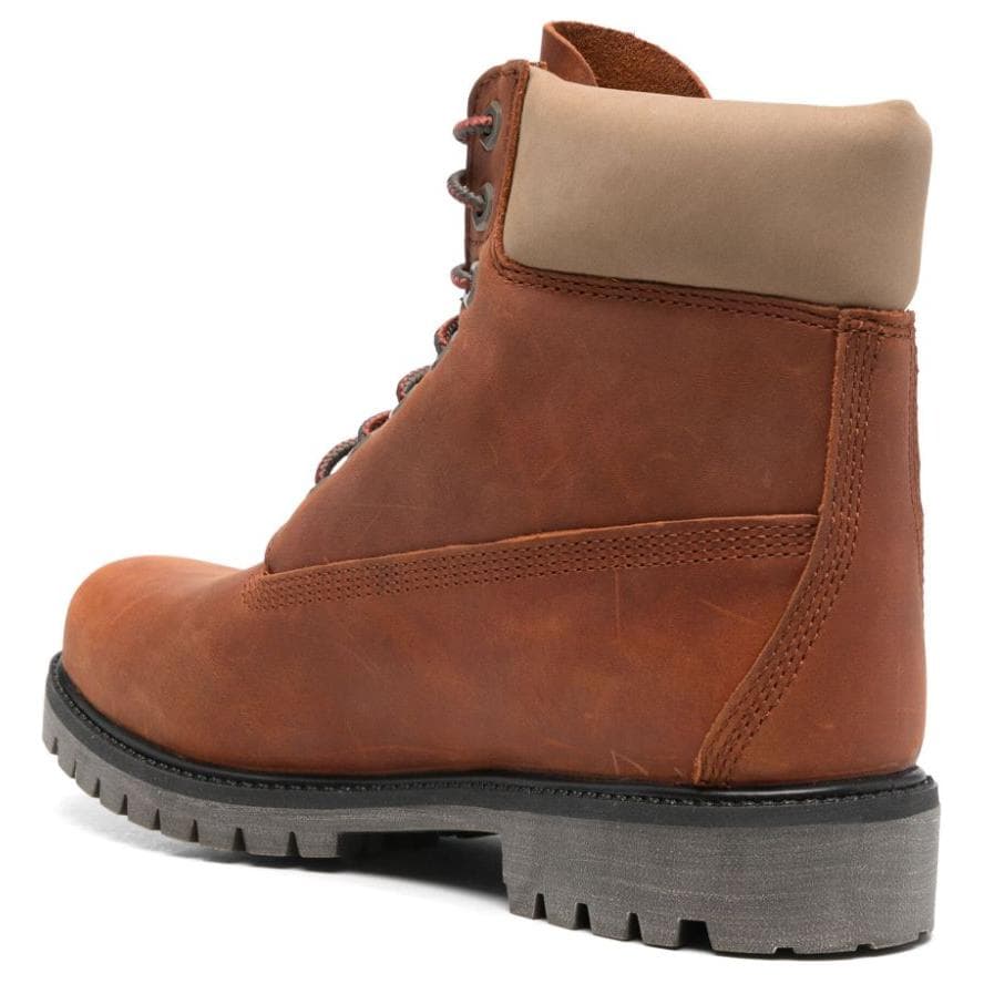 Сапоги Timberland PREMIUM Удобные ботильоны мужские коричневые - изображение 3