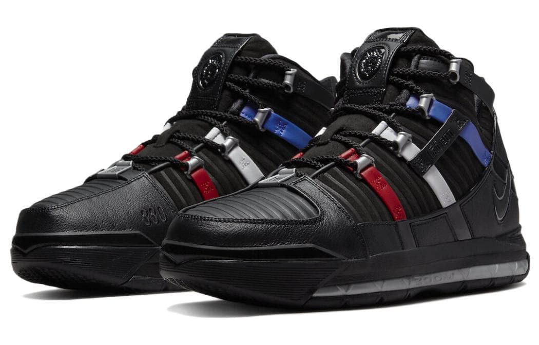 Кроссовки для баскетбола Nike Lebron 3 "Barbershop" - изображение 3