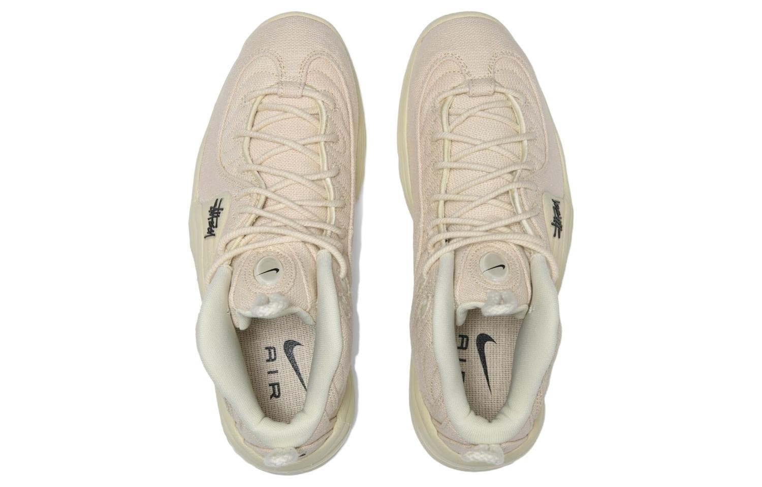 Кроссовки для баскетбола Stussy x Nike Air Max Penny 2 "Fossil" - изображение 3