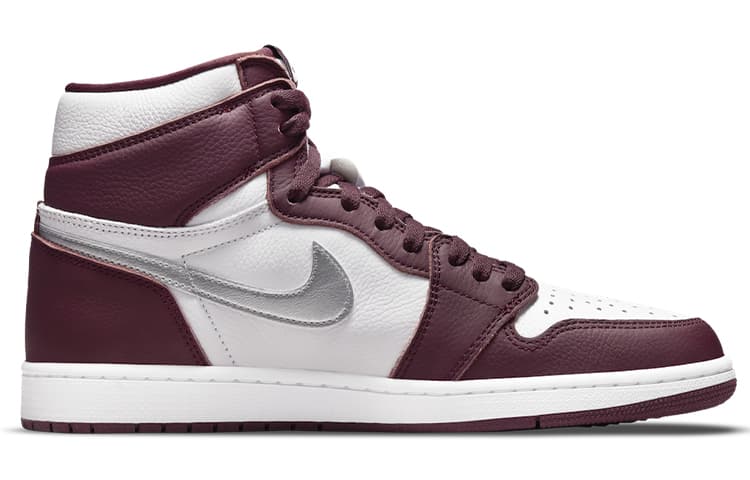 Ретро баскетбольные кроссовки Jordan Air Jordan 1 High OG "Bordeaux" - изображение 2