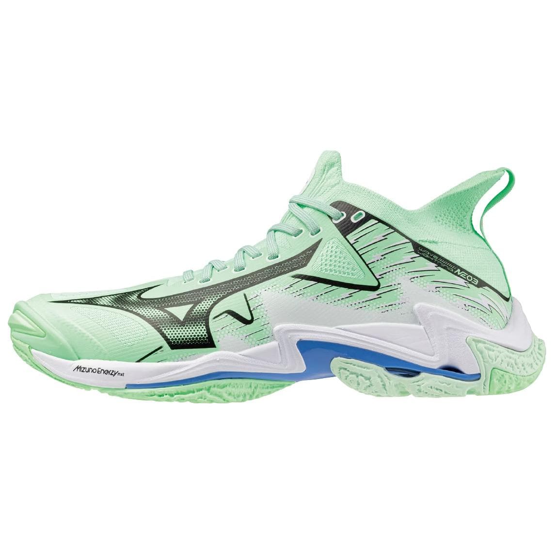 Кроссовки для спортзала Mizuno WAVE LIGHTNING NEO 3 Удобные противоскользящие и устойчивые к истиранию кроссовки с низким верхом для тренировок - изображение 1