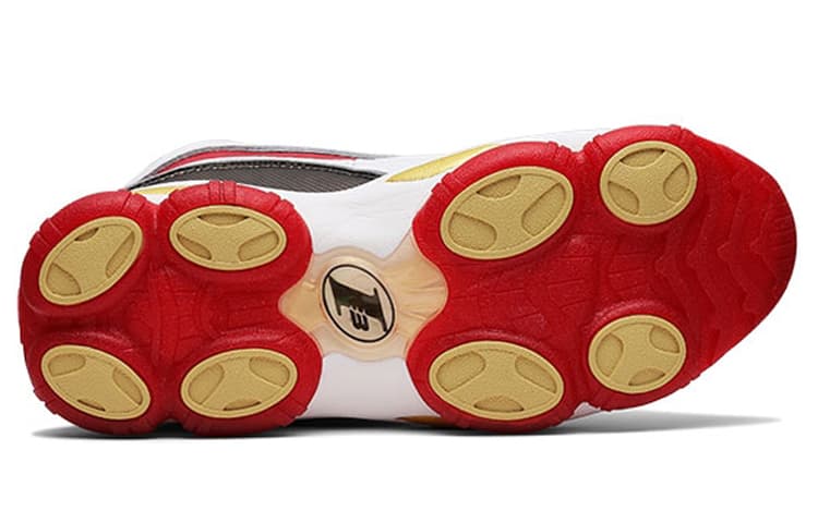 Ретро баскетбольные кроссовки Reebok Answer Retro Low White Red - изображение 5