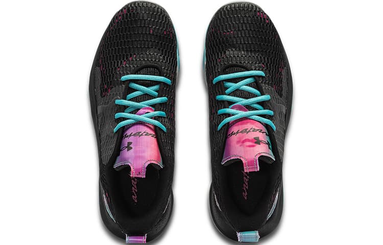 Ретро баскетбольные кроссовки Under Armour Spawn 3 Black - изображение 4
