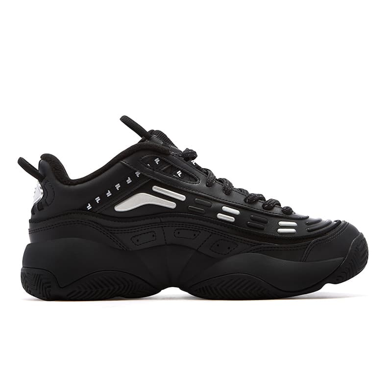 Ретро баскетбольные кроссовки FILA FUSION FIRE Flame Shoes Текстиль Синтетическая кожа с флисовой подкладкой Модный спортивный верх - изображение 2